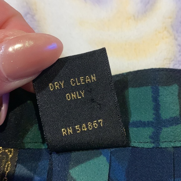 Vintage 80's 90's Express Plaid Tennis Skirt - Picture 6 of 7